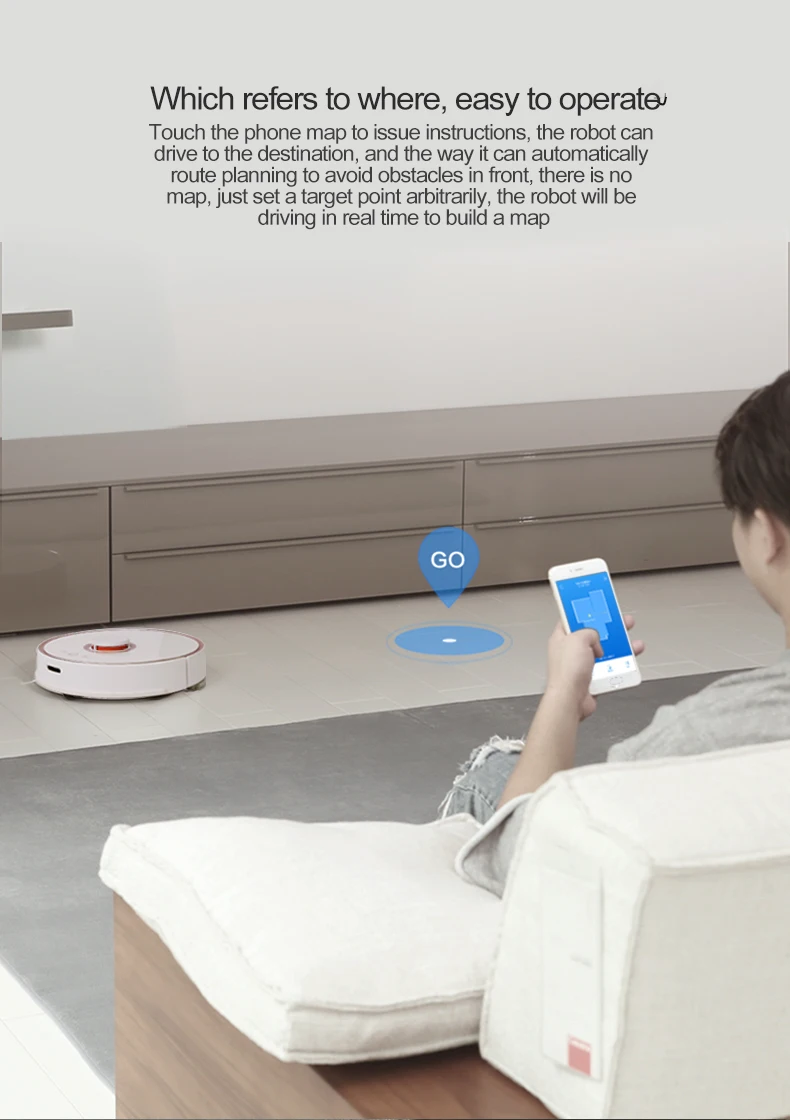 Flash Deal Xiaomi New Original Robot Vacuum Cleaner 2 Wet Drag Mop Smart Planned with Water Tank Automatic Sweeping Dust WIFI APP Control 19