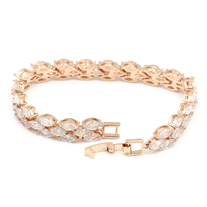Женские теннисные браслеты WEIMANJINGDIAN с фианитом огранка маркиза|bracelets for|zircon