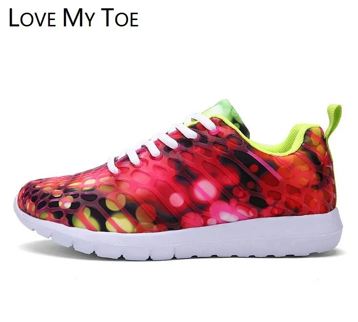 Камуфляжная обувь большие размеры сезон весна сетчатая дышащая Chaussure Femme