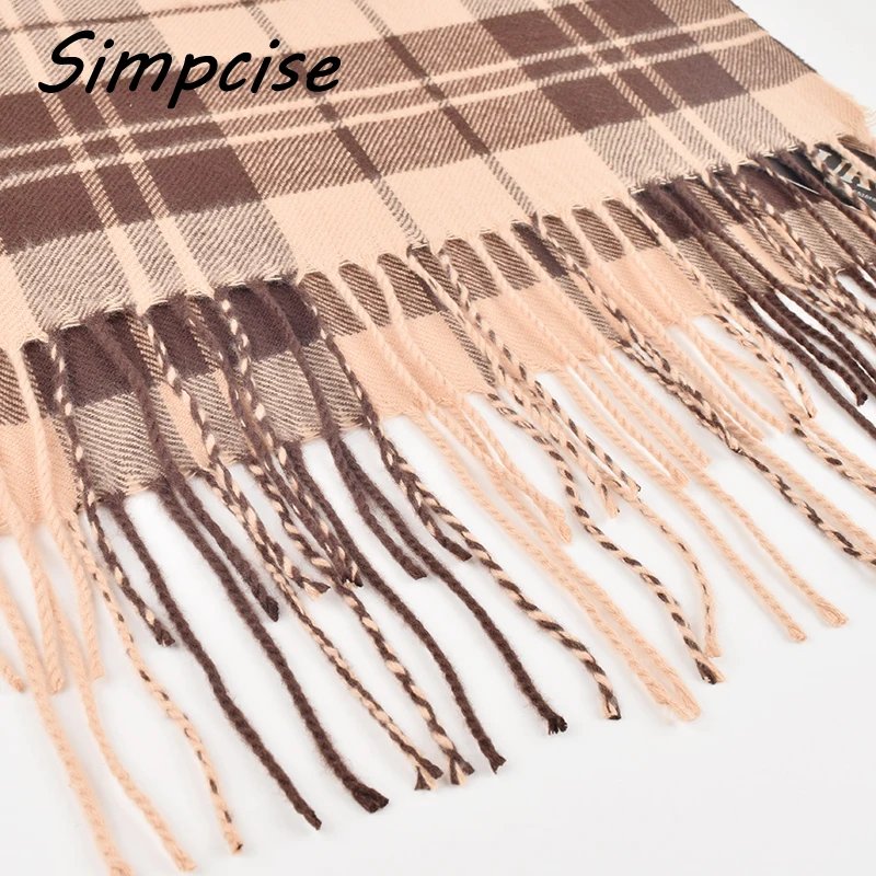 New fashion Design Winter Scarf Soft Elegant Long Fashion Wrap Scarves Tassel warm Pashimina Man Scarf A3A17736 male scarf