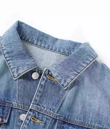  New COTTONSMITH Mia pilot men's 100% cotton casual jacket autumn men's simple denim jacket fashion 