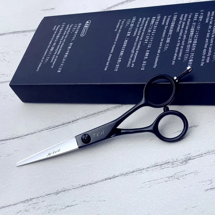 Salão de Beleza Ferramentas de Corte Ferramentas de Estilo de Cabeleireiro Polegadas Tesoura Profissional Cabeleireiro Barbeiro Loja se um 6 23 UM 6 polegadas Salão de Beleza Ferramentas
