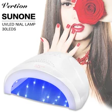 УФ-гель для ногтей Verntion лампа для отверждения ногтей сушилка для гель-лака инструменты для ногтей автоматический датчик нижний таймер для отверждения УФ-гель для ногтей