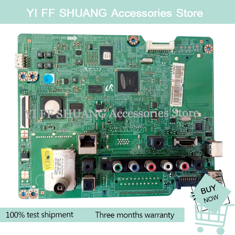 

100% Test shipping for PS43E490B2R motherboard BN41-01785A with screen S43AX-YB01