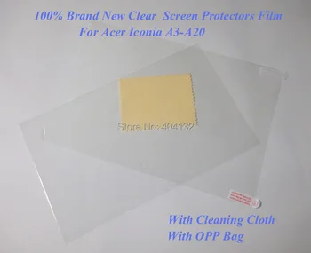 

100PCS Soft Ultra Thin Clear Guard Film For Acer Iconia A3-A20 A3 A20 Tablet Screen Protectors