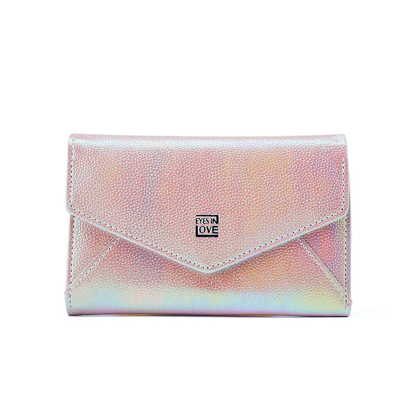 

CHALLEN Wallet Short Women Large Capacity Multi-card Simple Zipper Purse Fashion Wallets Trendy Coin Purse Holder Leather