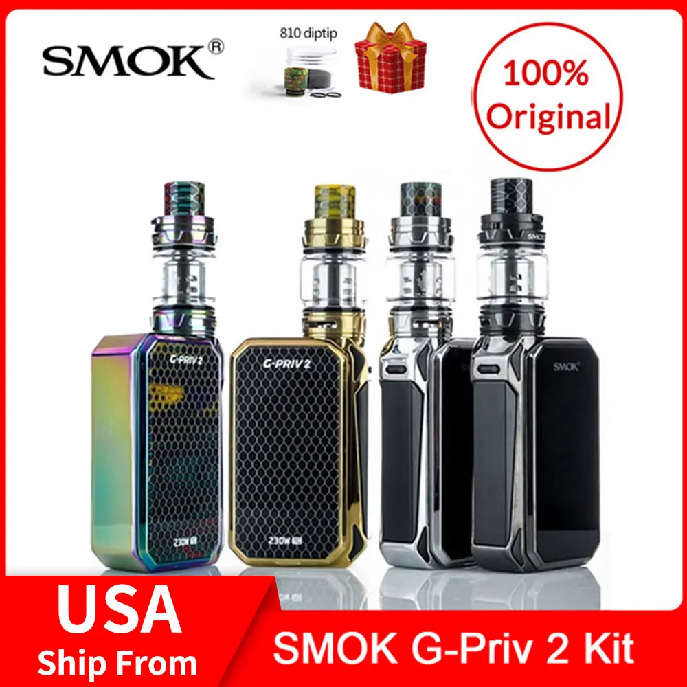 Original SMOK G Priv 2 Kit Luxe Edition 230W with V12 Prince Tank 8ml