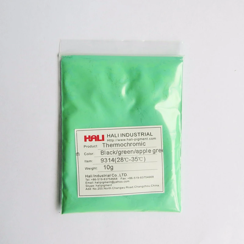 3 stage thermochromic pigment three color changing thermochromic powder hot active pigment temperature sensitive MOQ:1kg