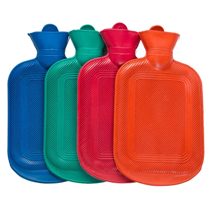 Hot Water Bottle Thick High Density Rubber Hot Water Bag Hand Warming