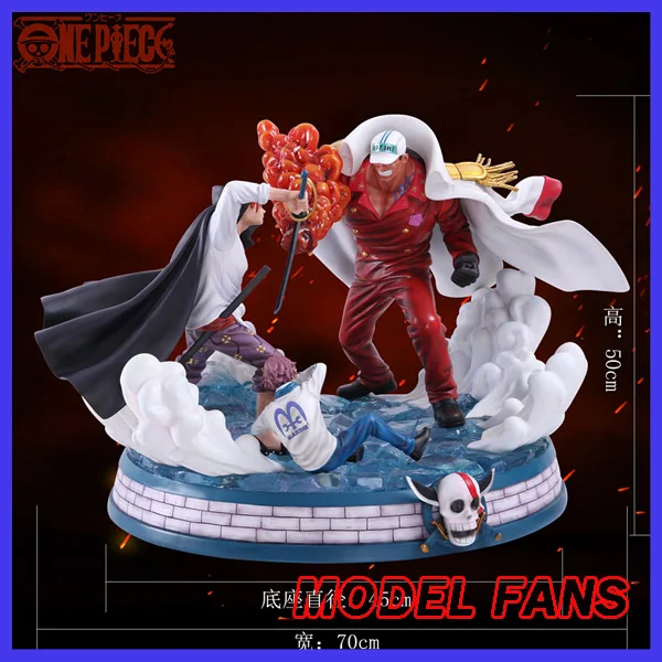 Collectibles One Piece Red Haired Shanks Figure Boxed Red Hair Action Figurine Statue Model Animation Art Characters Japanese Anime Collectibles