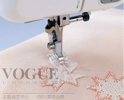 

Domestic sewing machine parts Open Toe Embroidery Foot presser foot 9909