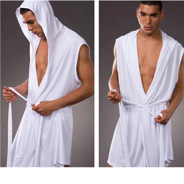 New Men Robes Bathrobe Big Size Brand Manview Robe Man