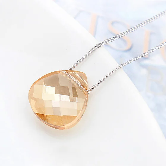 Женское Ожерелье-чокер в виде капли воды с кристаллами Сваровски | Украшения и