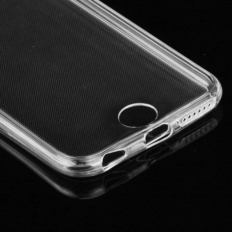 Чехол для Apple iPhone 6 прозрачный силиконовый гибкий двухсторонний чехол из ТПУ 6s