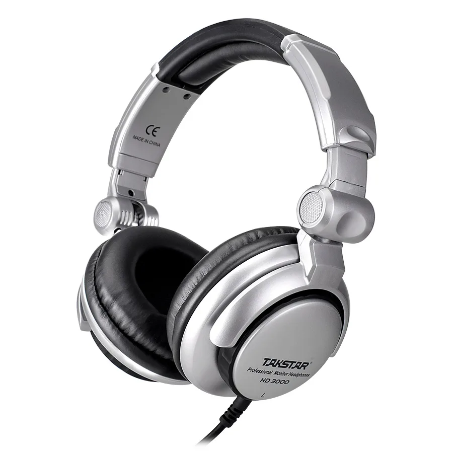 

Hot Takstar HD 3000 monitor earphones dynamic stereo headphones professional audio monitoring headset for PC DJ music studio