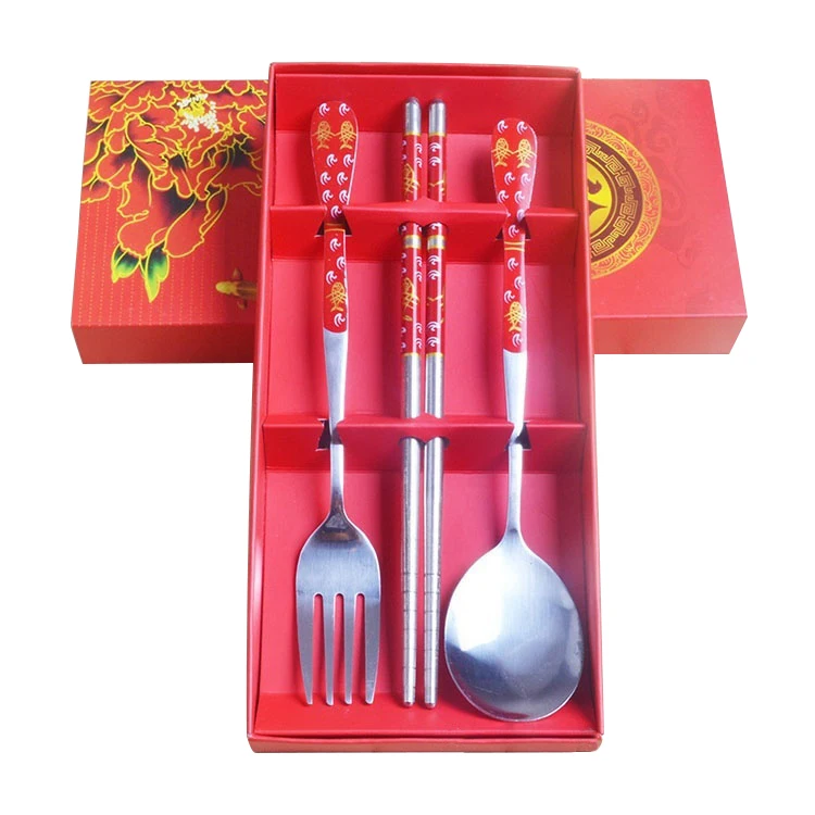 Chinese traditional dinnerware set Stainless Steel Cutlery Setssteel cutlery setdinnerware