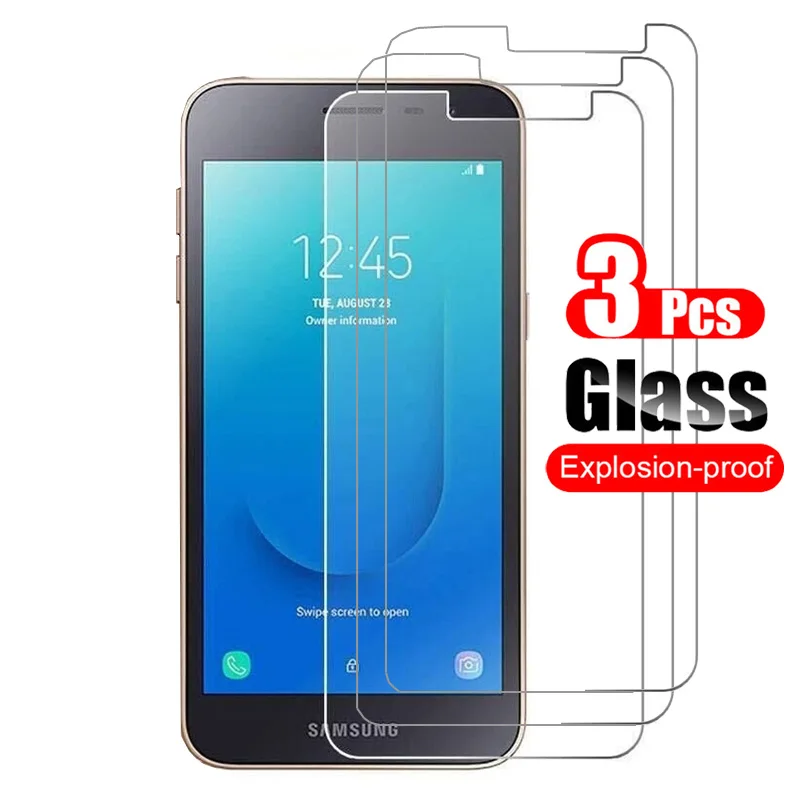 

3Pcs Tempered Glass For Samsung Galaxy J2 Core J260F Screen Protector For Samsung Galaxy J2 Core Protective Film 9H Glass Shield