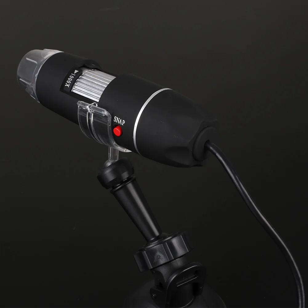 1000X 8LED цифровой USB микроскоп электрический с держателем эндоскоп камера|handheld digital