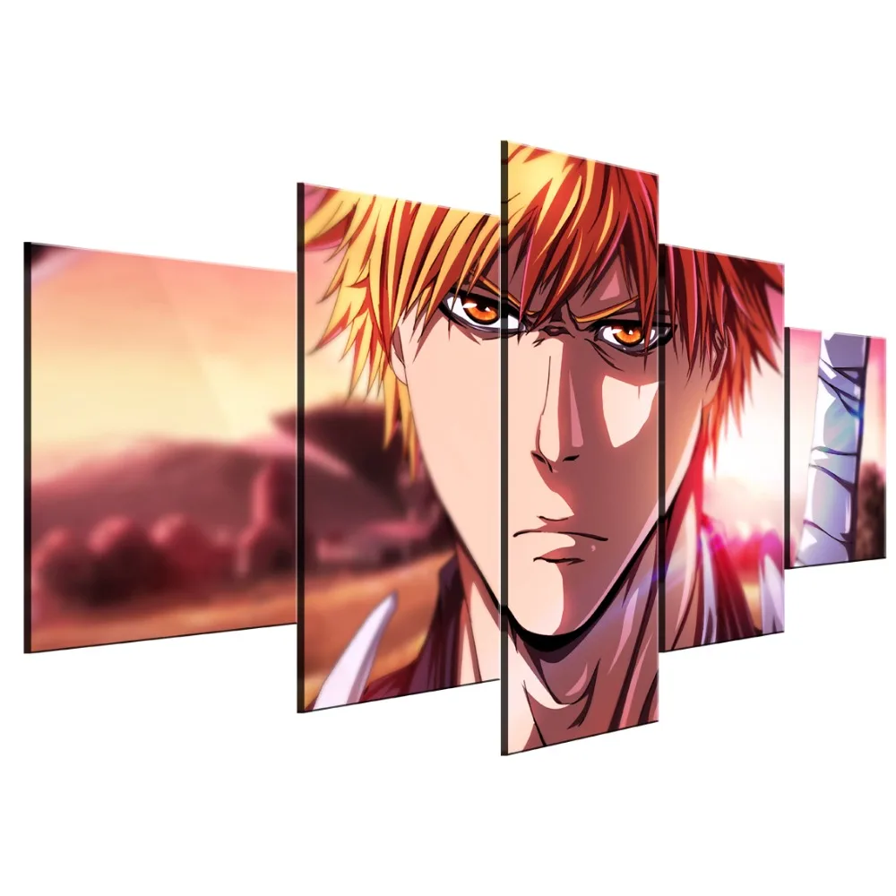 5-Piece-HD-Print-Picture-Bleach-Anime-Poster-Modern-Decorative-Paintings-on-Canvas-Wall-Art-for (4)