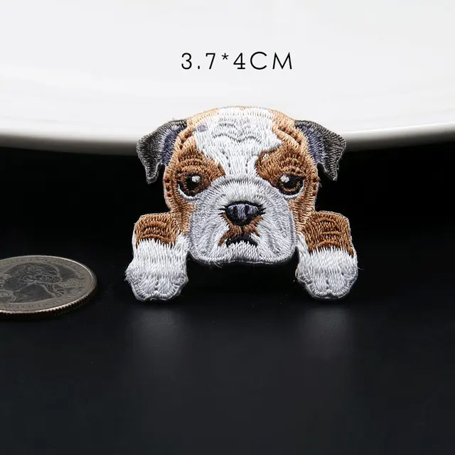 1Pcs New Chihuahua Shiba Dog Husky Patch for Woman Clothing Backpack Decoration Small Applique Iron on Embroidery Patches Badges NHBT200