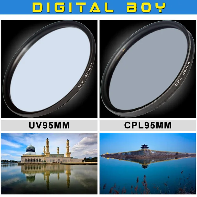 Best Price Hot Sale 95mm lens filter 95mm UV Filter+95mm Polarizing CPL filter lens protector lente de filtro for camera Best Price Hot Sale 95mm lens filter 95mm UV Filter+95mm Polarizing CPL filter lens protector lente de filtro for camera
