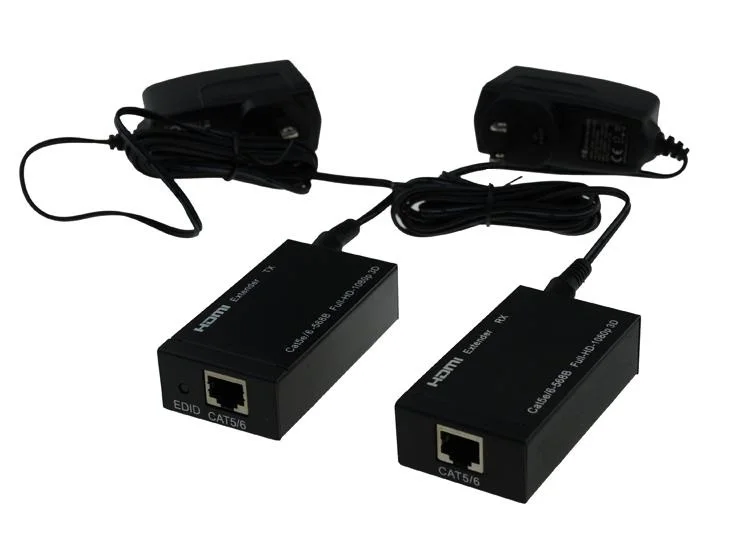 196ft HDMI удлинитель Aikexin 60 м Extensor hdmi-удлинитель Протокола по Lan кабель cat5e/6 Поддержка 3D 1080 p с передатчиком+ приемник - Цвет: TX and RX