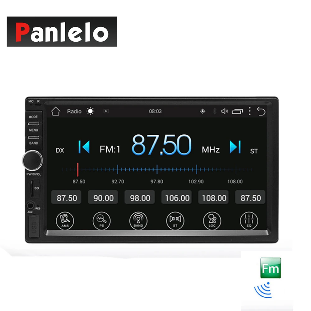 

7 Inch Autoradio 2 Din In Dash Car Radio AM/FM Digital Player Bluetooth AUX SD USB Wi-Fi Music Video Player DVR Input For Nissan