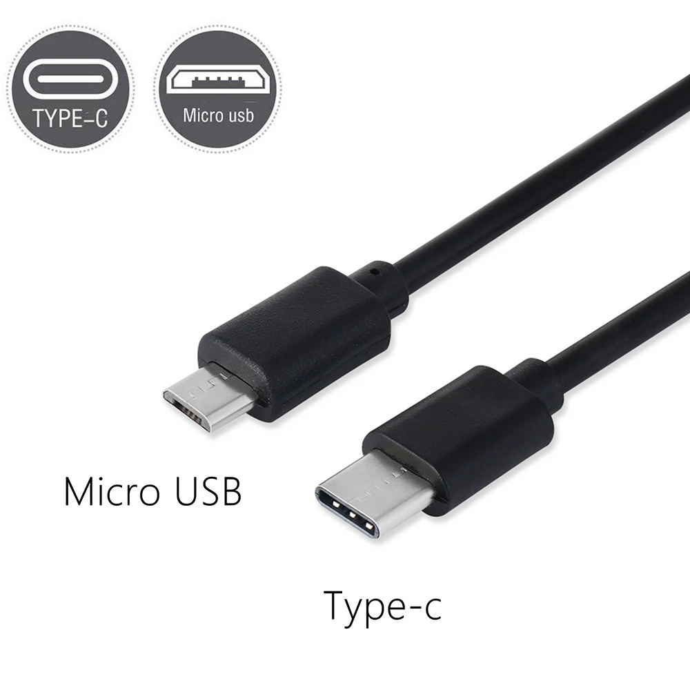 

High Quality Type C (USB-C) Adapter to Micro USB Male to Female Sync Charge OTG CHARGER Cable Cord Adapter Computer Accessories