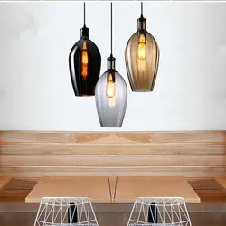 Nordic в стиле лофт креативный стекло точечная эдисоновская винтаж подвесной светильник светильники для столовой дома освещение в помещении