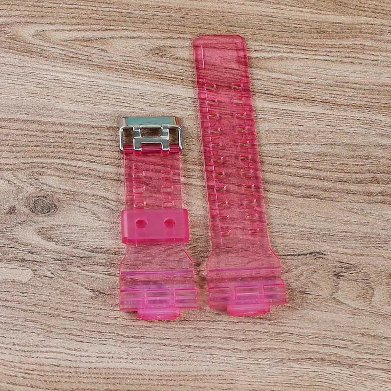 Men's Watch Accessories GA110 Series Strap for GSHOCK Resin Transparent Strap GD 120 GA 100 GA 110 GA 100C Waterproof Strap Men's Watch Accessories GA110 Series Strap for GSHOCK Resin Transparent Strap GD 120 GA 100 GA 110 GA 100C Waterproof Strap