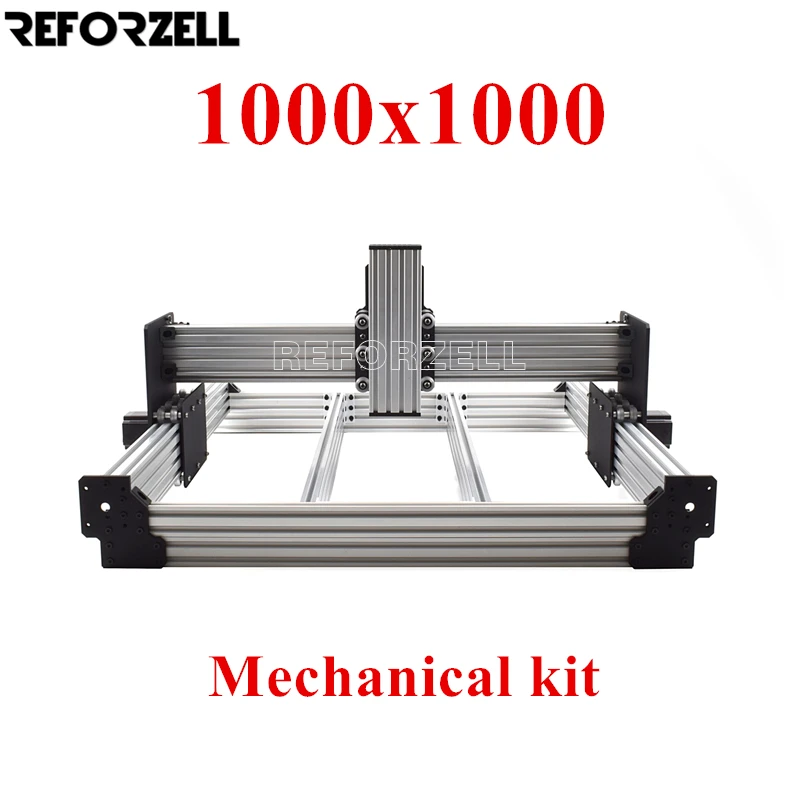 1000 мм x 1000 мм WorkBee фрезерный станок с ЧПУ, фрезерный механический комплект