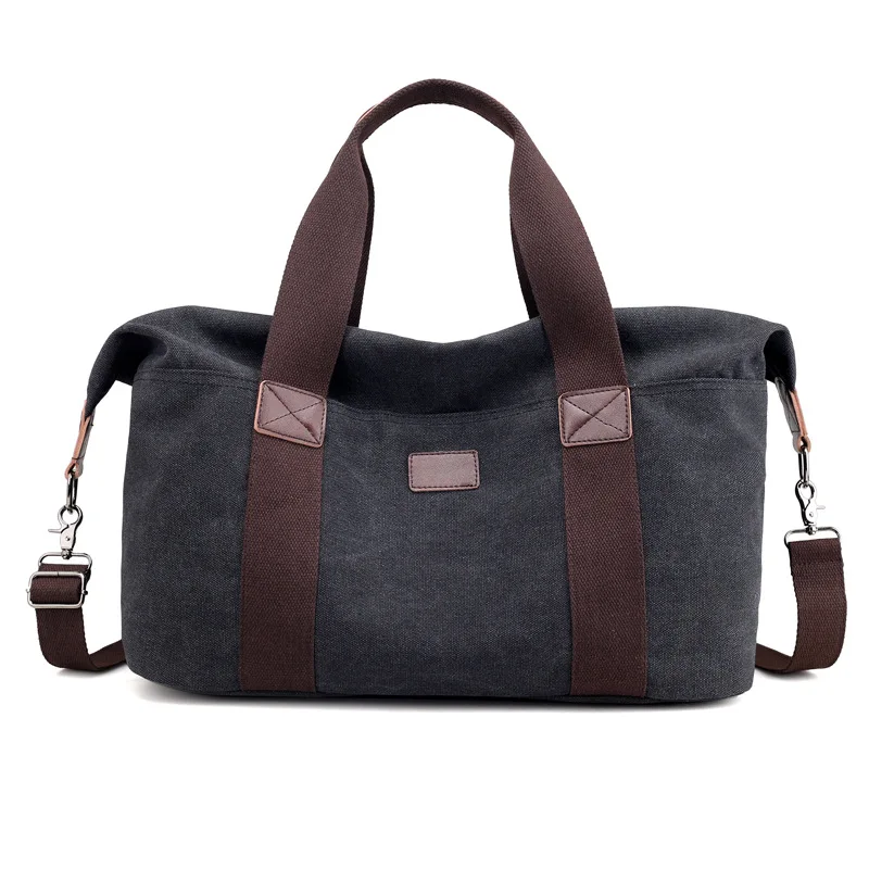 

Trendy men's large-capacity single-shoulder bag tote crossbody bag for outdoor travel bag in pure color Stain resistant