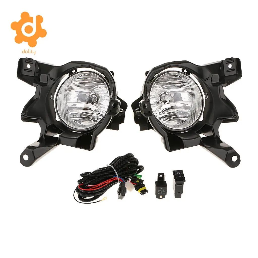 2 Pieces Car Front Bumper Fog LED Lights Bulb for Toyota Rav4 2013