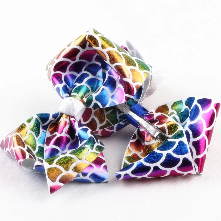 fish skin ribbon hairbow2