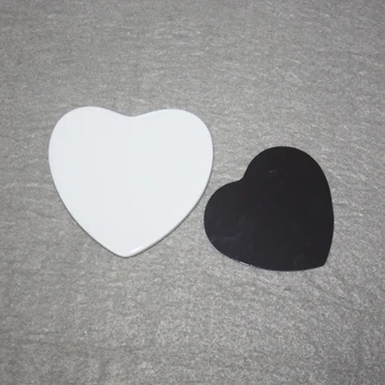 

Heat transfer DIY white lovely fridge sticker magnet sublimation blank 100pcs for Mixed shape