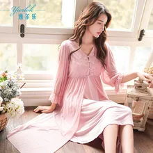 Набор женских халатов Moda, сексуальное кружевное Ночное платье, лето-осень, комплект из 2 предметов для сна в стиле Корта, халат, женская одежда для сна