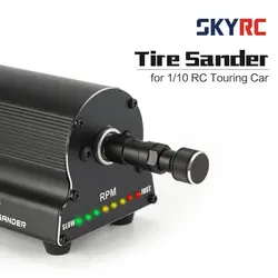Оригинальный SkyRC шин шлифовальные станки для 1/10 RC автомобиль на дороге внедорожных резиновые шов Remover шлифовальный станок с 8 светодио дный