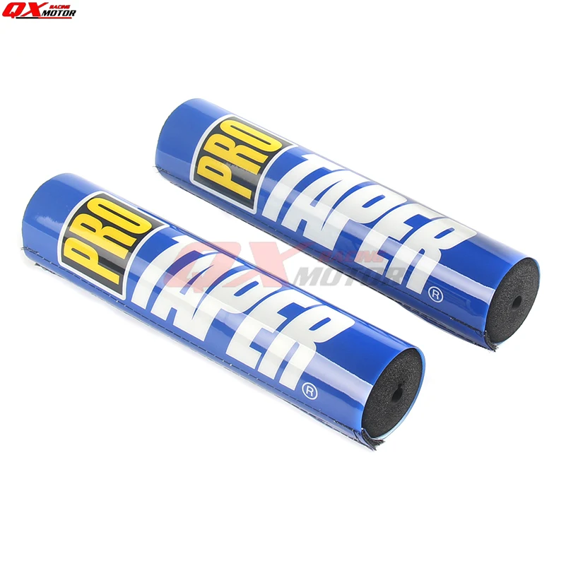 Поперечная накладка 7/8 дюйма рули 10 дюймов 250 мм синие для руля YZ YZF WR мотоцикла