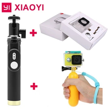 

Waterproof Housing Case Xiaoyi yi 4K II 2 Remote control selfie stick for Original Xiaomi YI 4K Plus sports Camera accessories