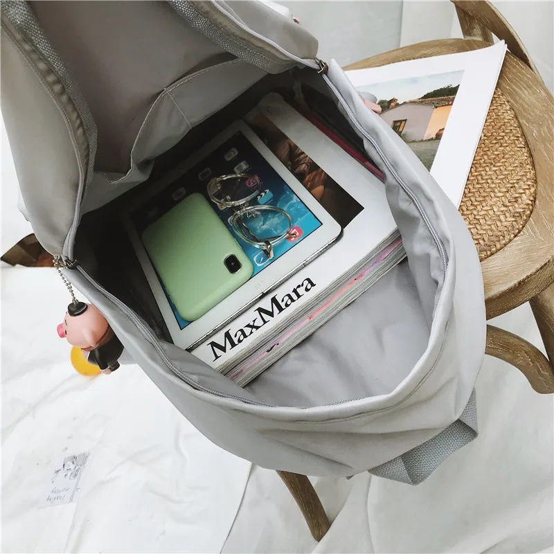 DCIMOR водонепроницаемый нейлоновый рюкзак женский дорожный рюкзак для девочек Повседневный школьный рюкзак для ноутбука школьные рюкзаки Mochila
