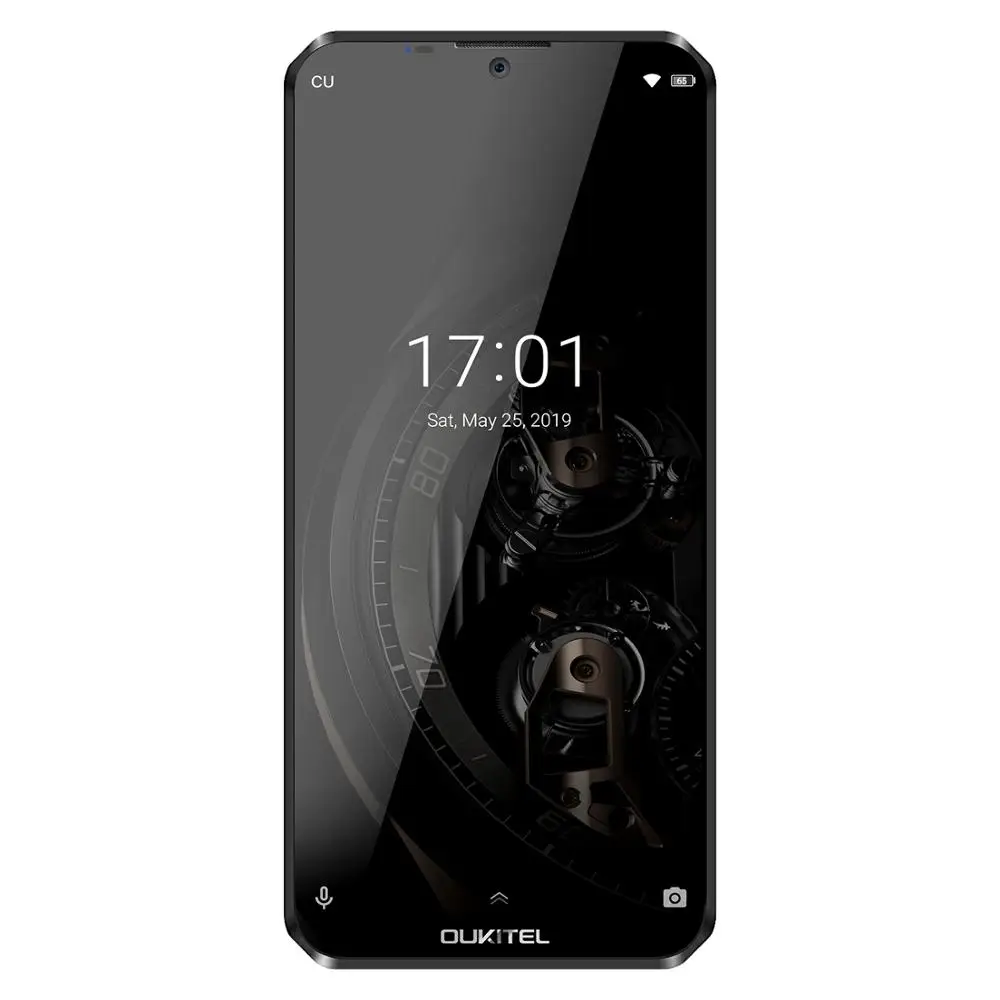 OUKITEL K12 5V 6A Смартфон Android 9,0 мобильный телефон 6,3 ''19,5: 9 MTK6765 6G Оперативная память 64G Встроенная память NFC 10000 мАч Quick Charge, определение отпечатка пальца