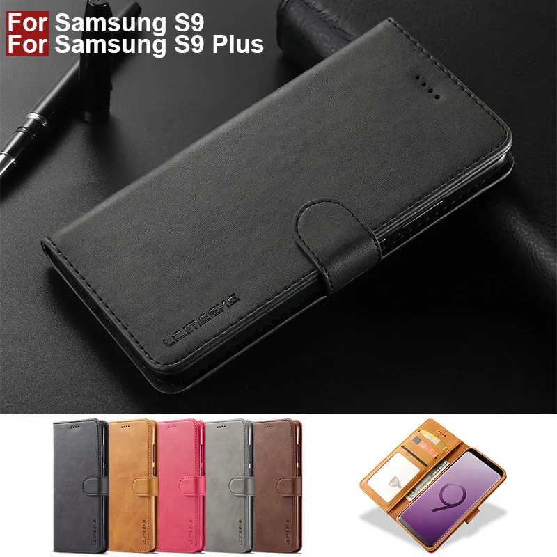 For Samsung Galaxy S9 Case Leather Vintage Phone Case Funda Samsung S9 Plus Case Flip Magnetic Wallet Case On S9 Plus Cover Book For Samsung Galaxy S9 Case Leather Vintage Phone Case Funda Samsung S9 Plus Case Flip Magnetic Wallet Case On S9 Plus Cover Book