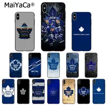 MaiYaCa Toronto Maple Leafs ТПУ Мягкий силиконовый чехол для телефона чехол для iPhone X XS MAX 6 6s 7 7plus 8 8Plus 5 5S SE XR