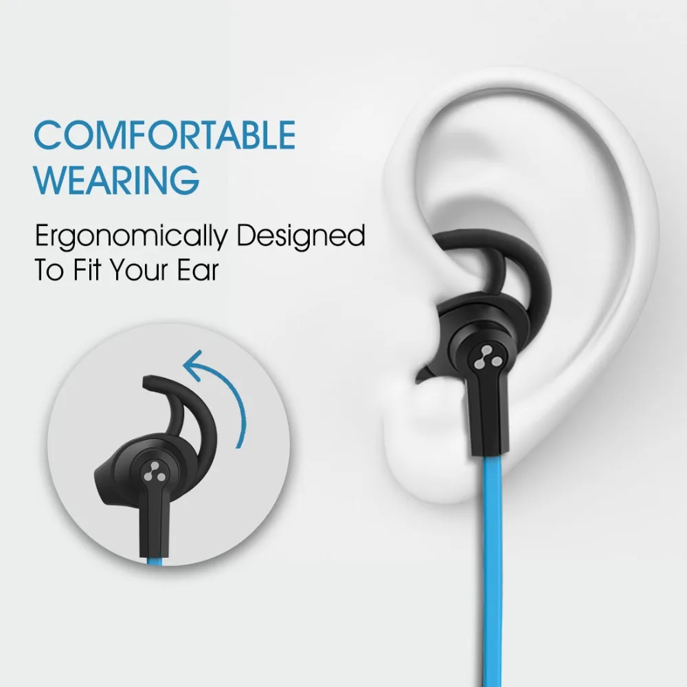 Оригинальные наушники Syllable SF801 Bluetooth V4.2 Спортивная беспроводная гарнитура стерео