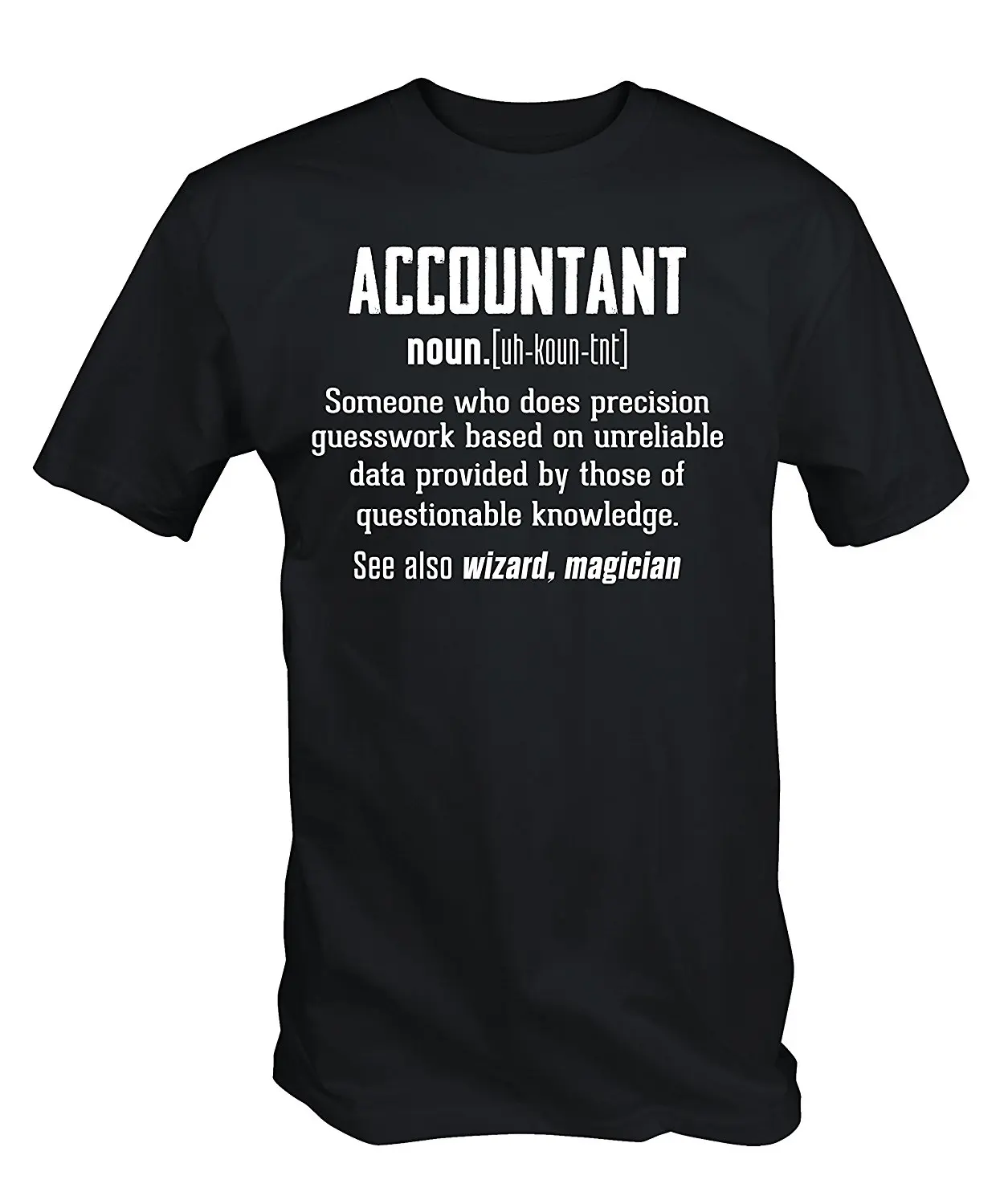Mens Funny ACCOUNTANT Dictionary Definition T Shirt Mens Short Sleeve
