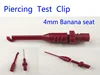 Cable Clips Piercing Test Clip with 4mm Banana seat   Heavy-Duty Insulation Piercing Probe Automotive test Clip with back probe ► Photo 1/6