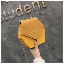 Новое поступление, женские сумки на плечо, стеганая Сумочка, Золотая цепочка, искусственная кожа, сумка через плечо