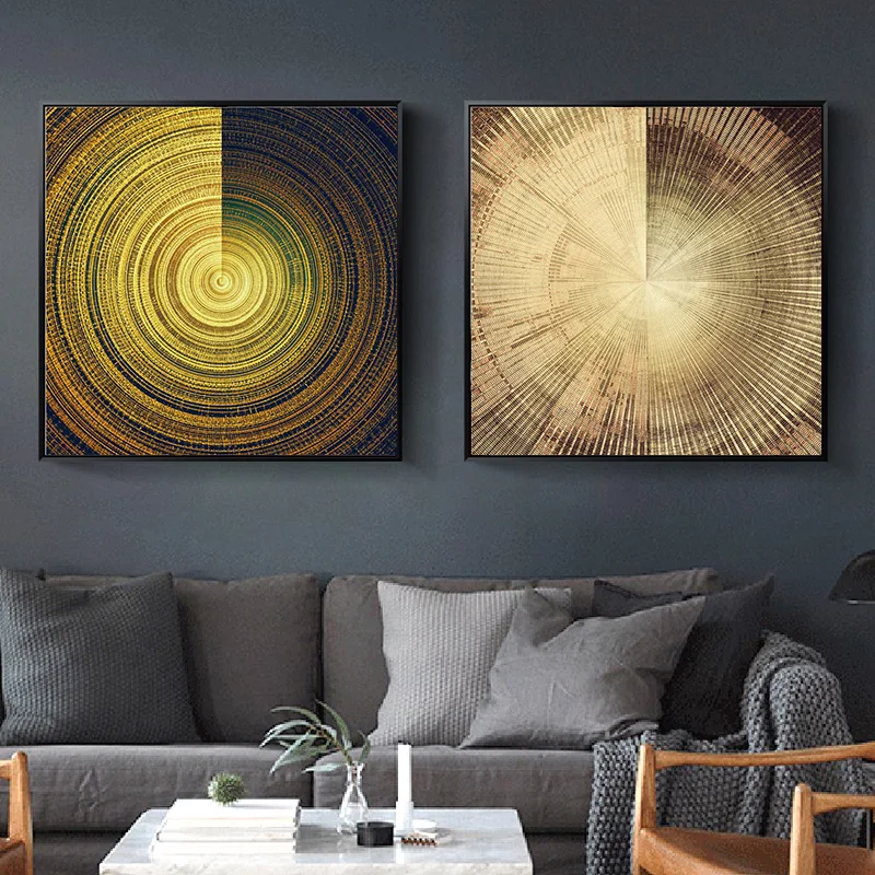 Abstract-Luxury-Poster-Nordic-Canvas-Painting-Home-Decor-Annual-Ring-Line-Picture-Wall-Art-Print-Living (2)
