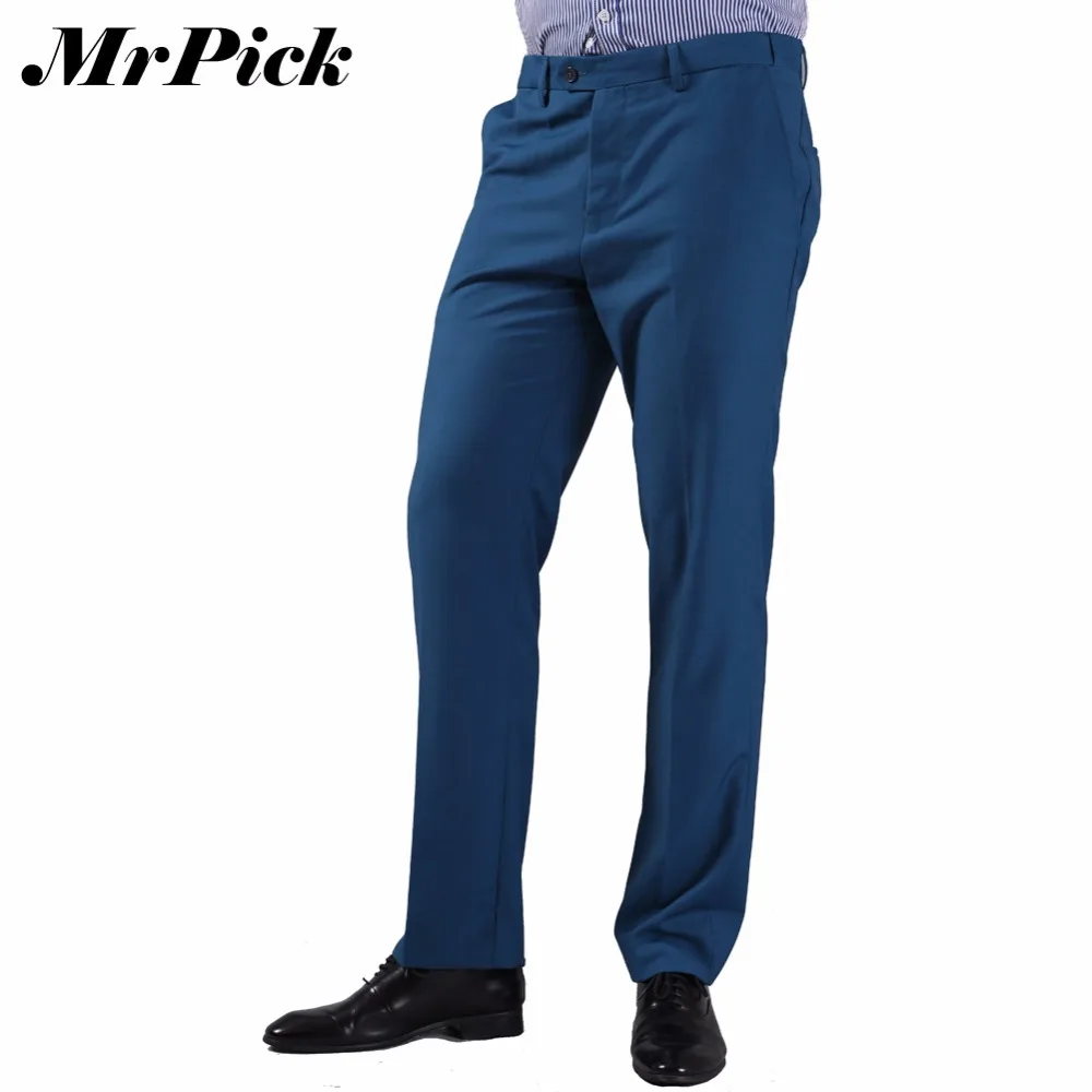 Men Business Wedding Suit Pants 2016 New Arrival Fashion Casual Tuxedo Bridegroom Formal Party Dress Trousers J1213 | Мужская одежда