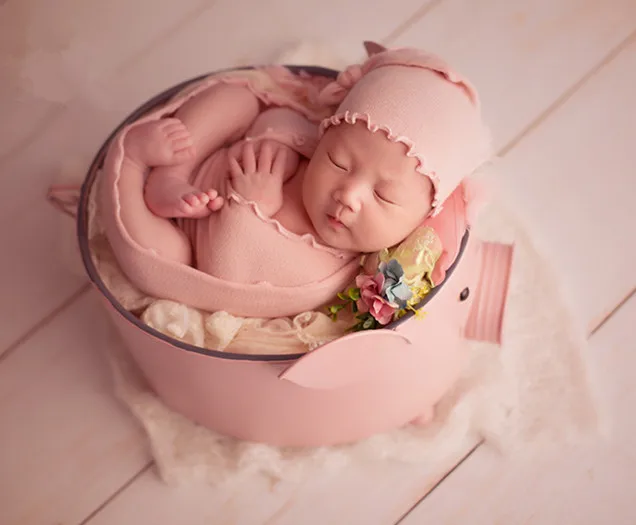 

newborn photography props basket children studio basin frame baby photo props bebe photo pig frame